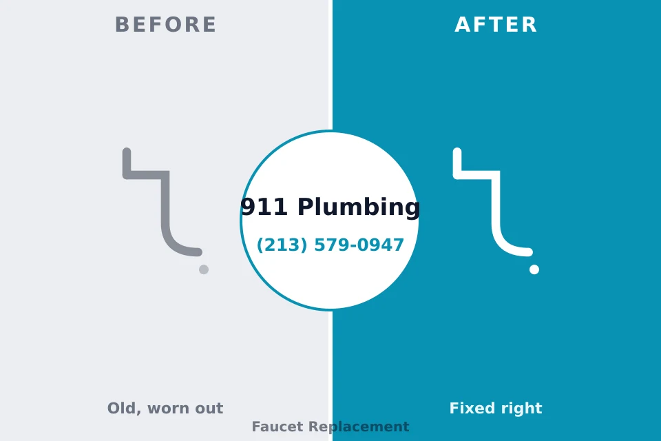 Before and after: plumbing repair West Portsmouth, OH